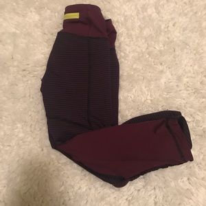Lululemon  run for your life super crop leggings
